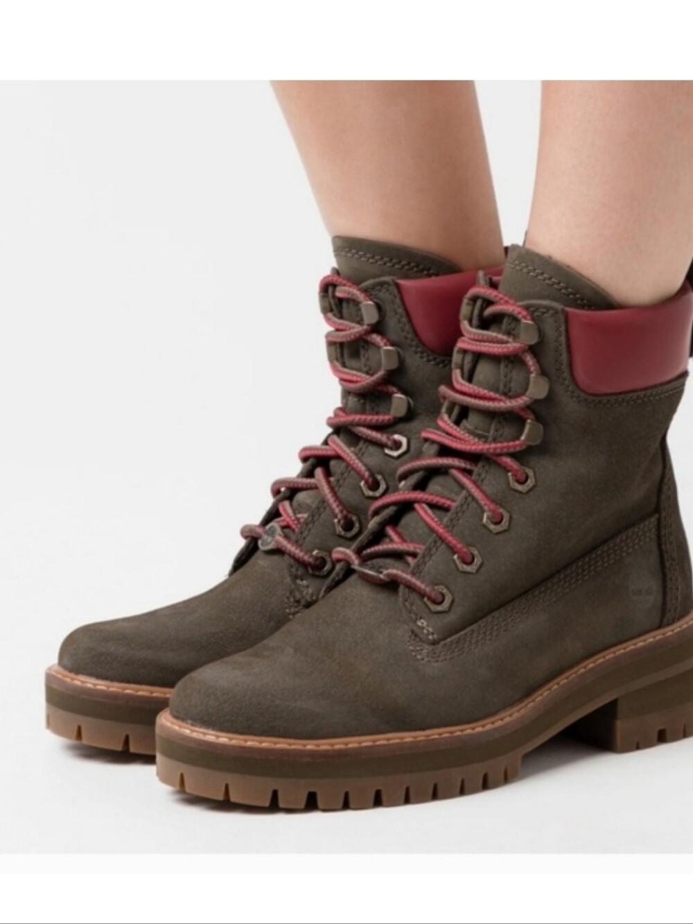 Timberland Nubuck Leather Hiking Women's Boots Sz: 6.5